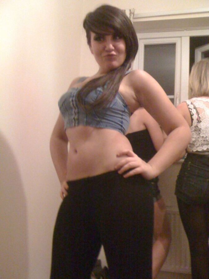 Chubby chav slut for your wankbank