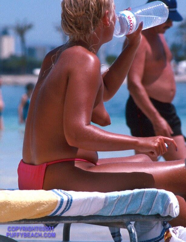 Puffy on the Beach