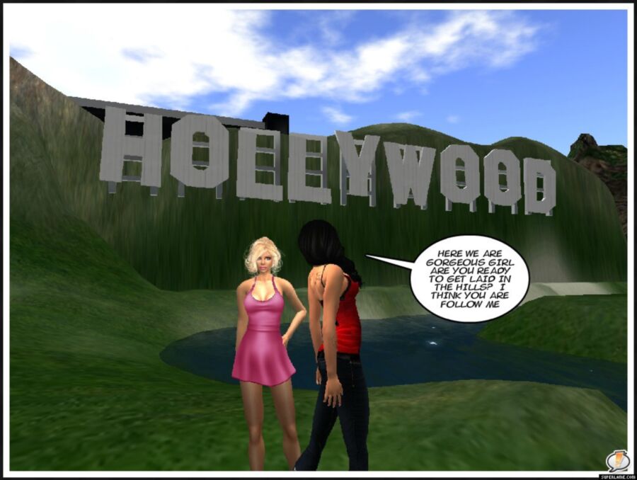 Secondlife Cassi meets Megan Fox