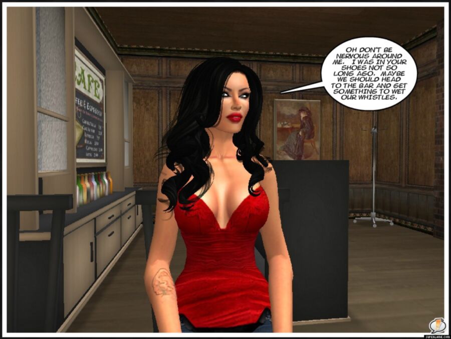 Secondlife Cassi meets Megan Fox