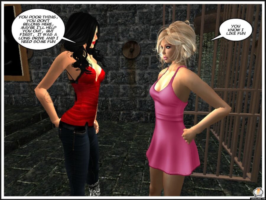 Secondlife Cassi meets Megan Fox