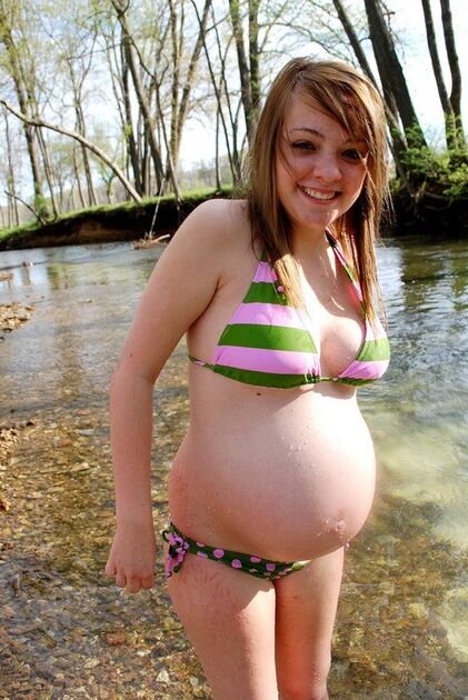 Non nude pregnant teens