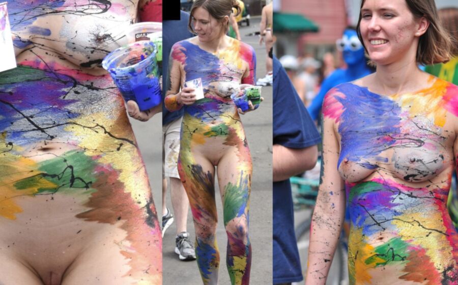 Painted Bodies in Public