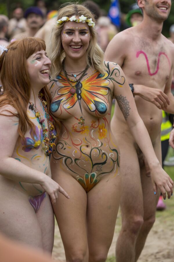 Painted Bodies in Public