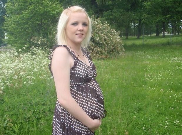 Pregnant teen from Sweden