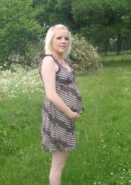 Pregnant teen from Sweden