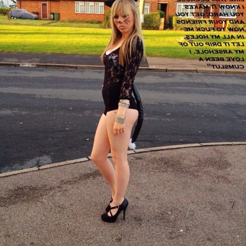 Teen Chav Slag Generation - Captioned Sluts to make u blow