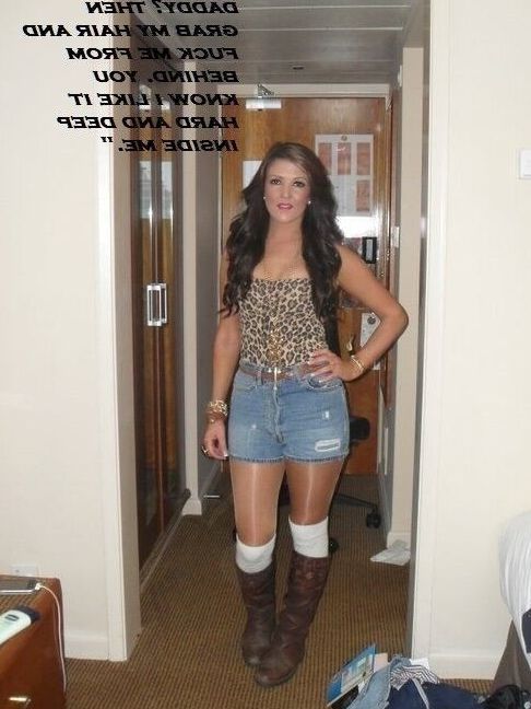 Teen Chav Slag Generation - Captioned Sluts to make u blow