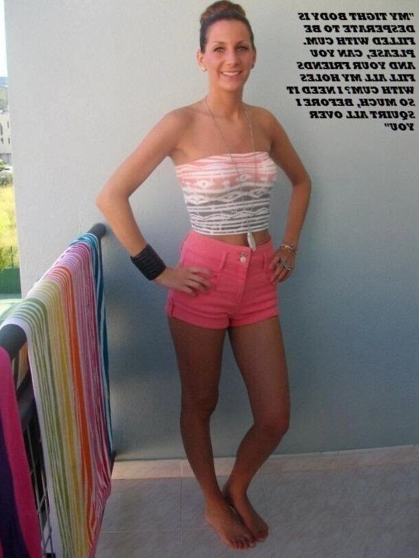 Teen Chav Slag Generation - Captioned Sluts to make u blow