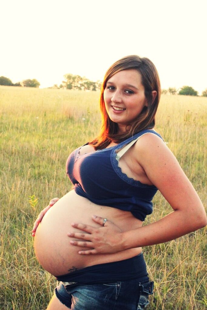 Pregnant teen