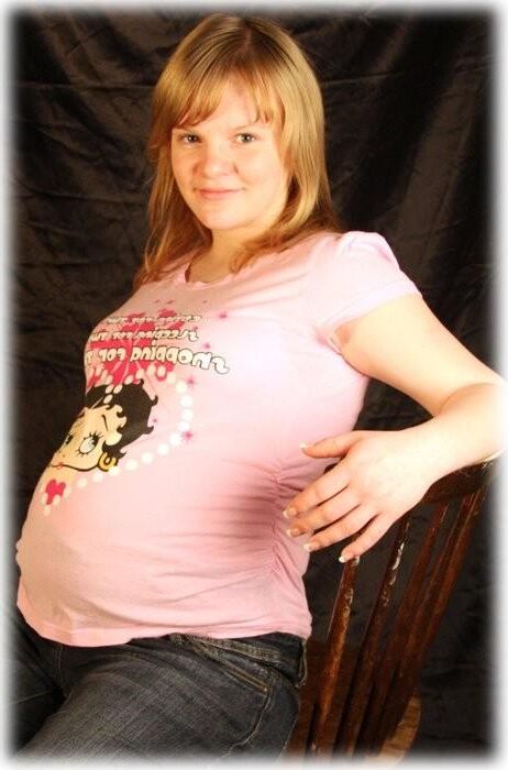 Pregnant high school girl