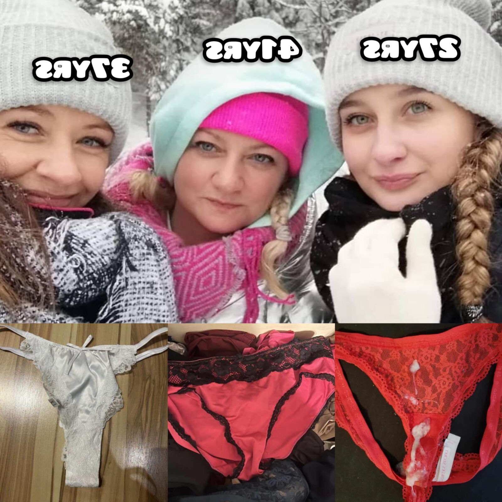 A tres hermanas de pura sangre de Polonia les encanta que las follen como si fueran