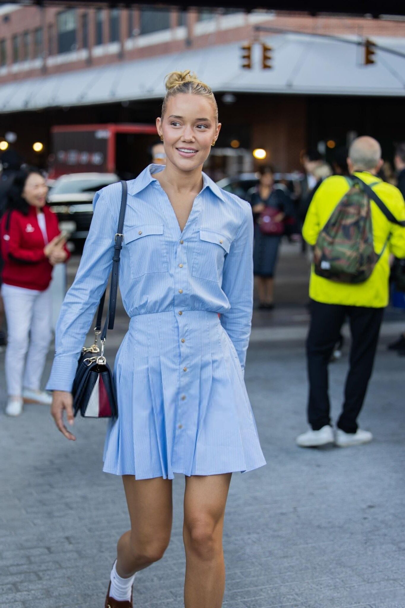 Olivia Ponton   Tommy Hilfiger fashion show in New York 