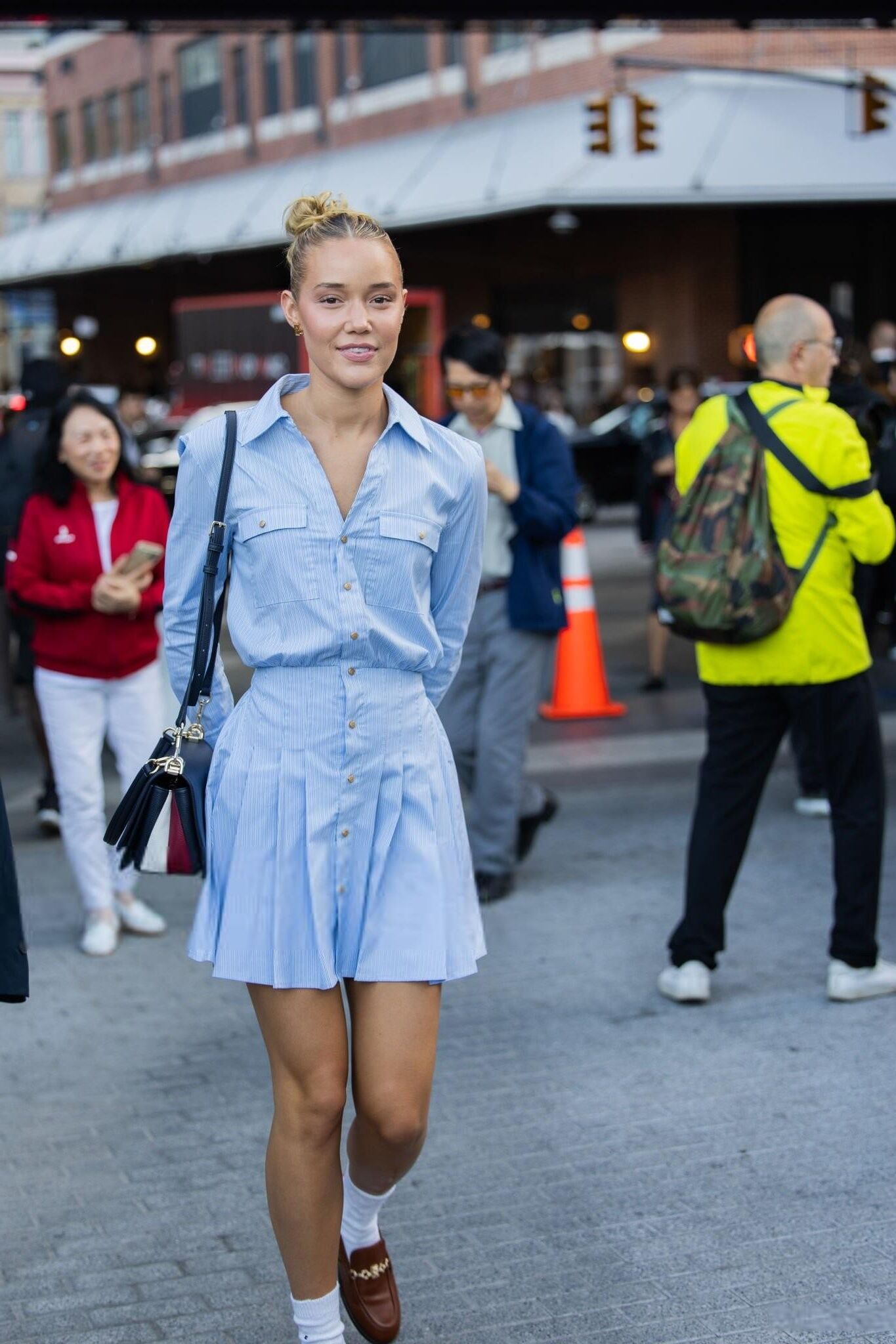 Olivia Ponton   Tommy Hilfiger fashion show in New York 