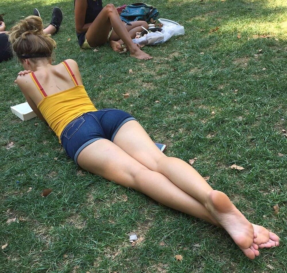 Dry Humping Candid Shorts Ass