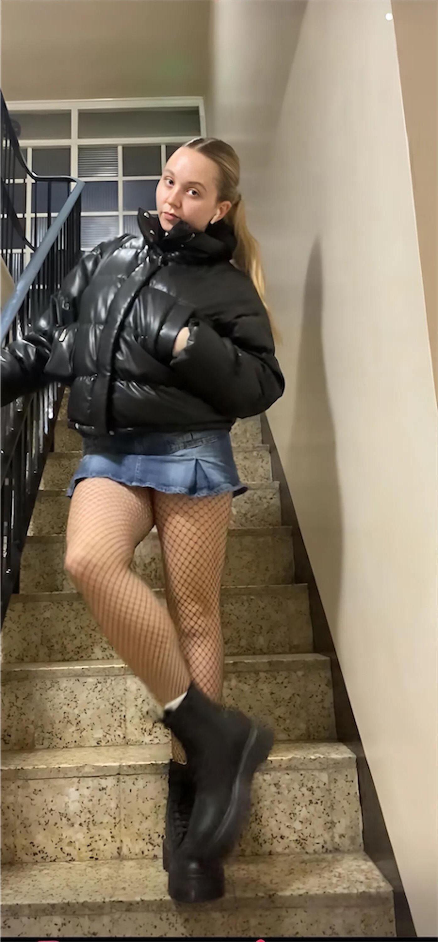 Fishnets tart