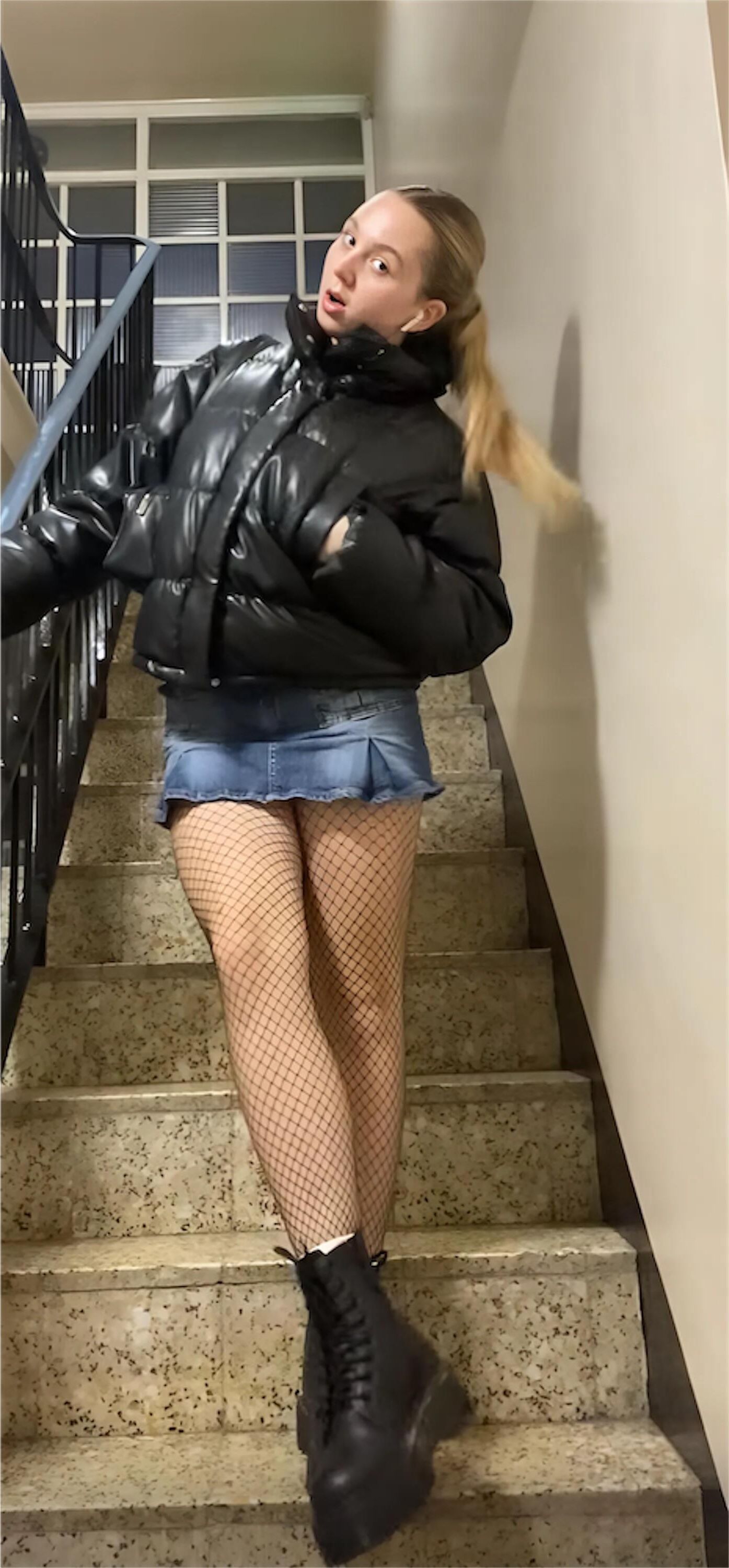 Fishnets tart