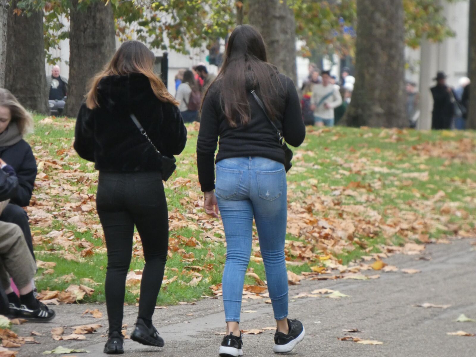 Lindas garotas em jeans