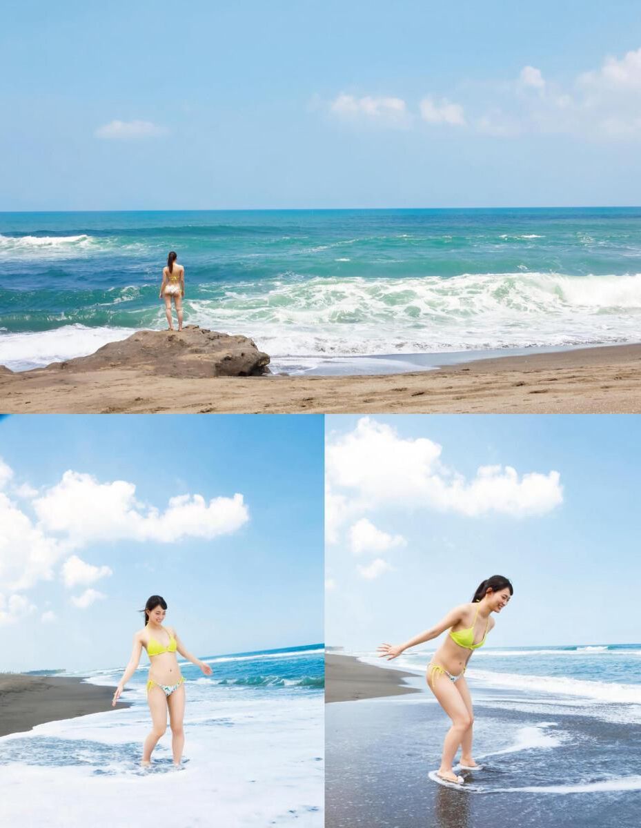 Akari Mitani st Photobook Visual line 