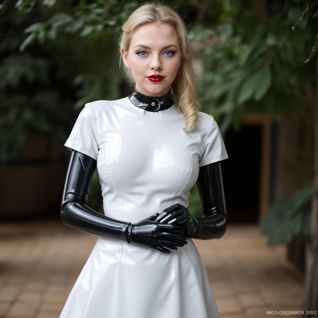 AI KI Milchig glänzende Latexmodelle