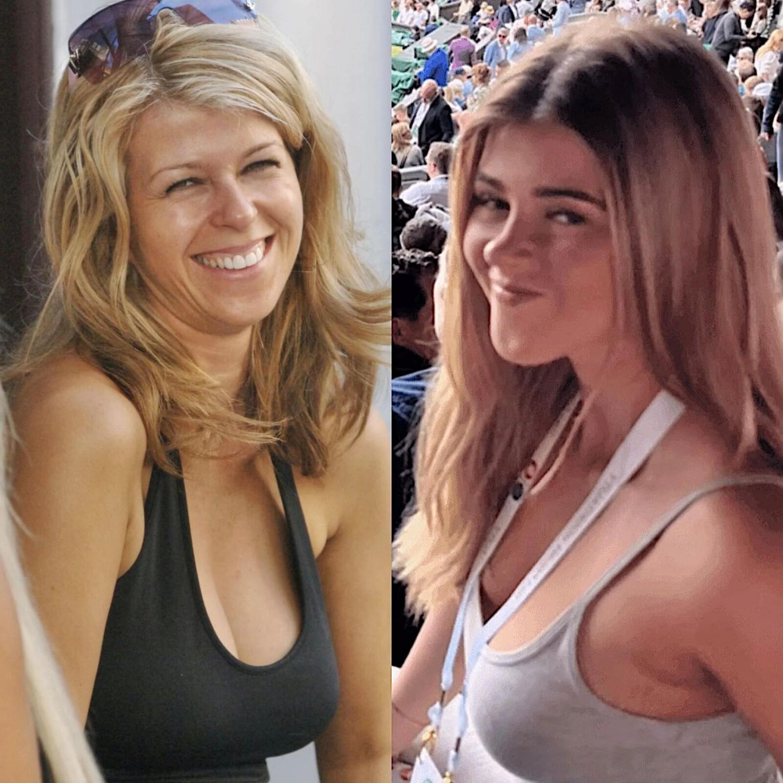 Kate Garraway et Darcey, maman aux seins MILF et fille aux seins adolescents