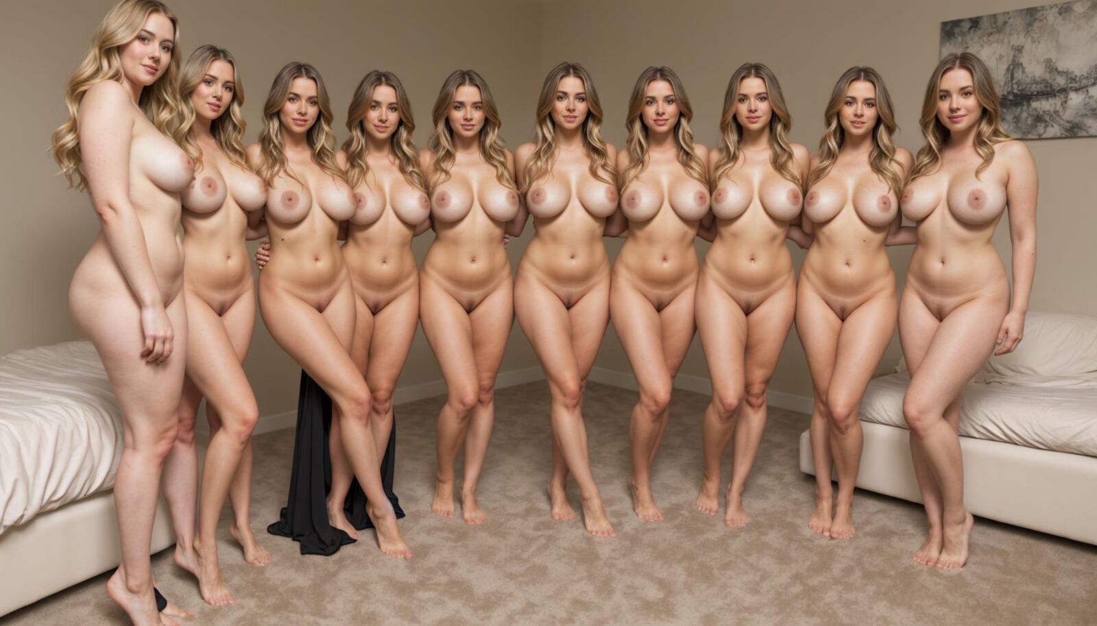 AI StepD morphed till naked 14