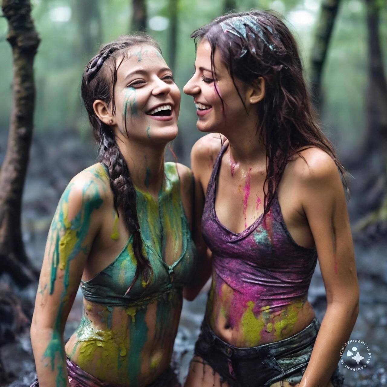 Heureux amis perdus dans le marais 2