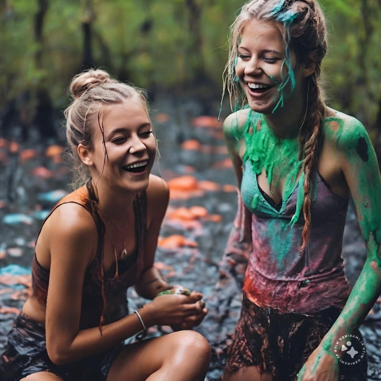 Heureux amis perdus dans le marais 2