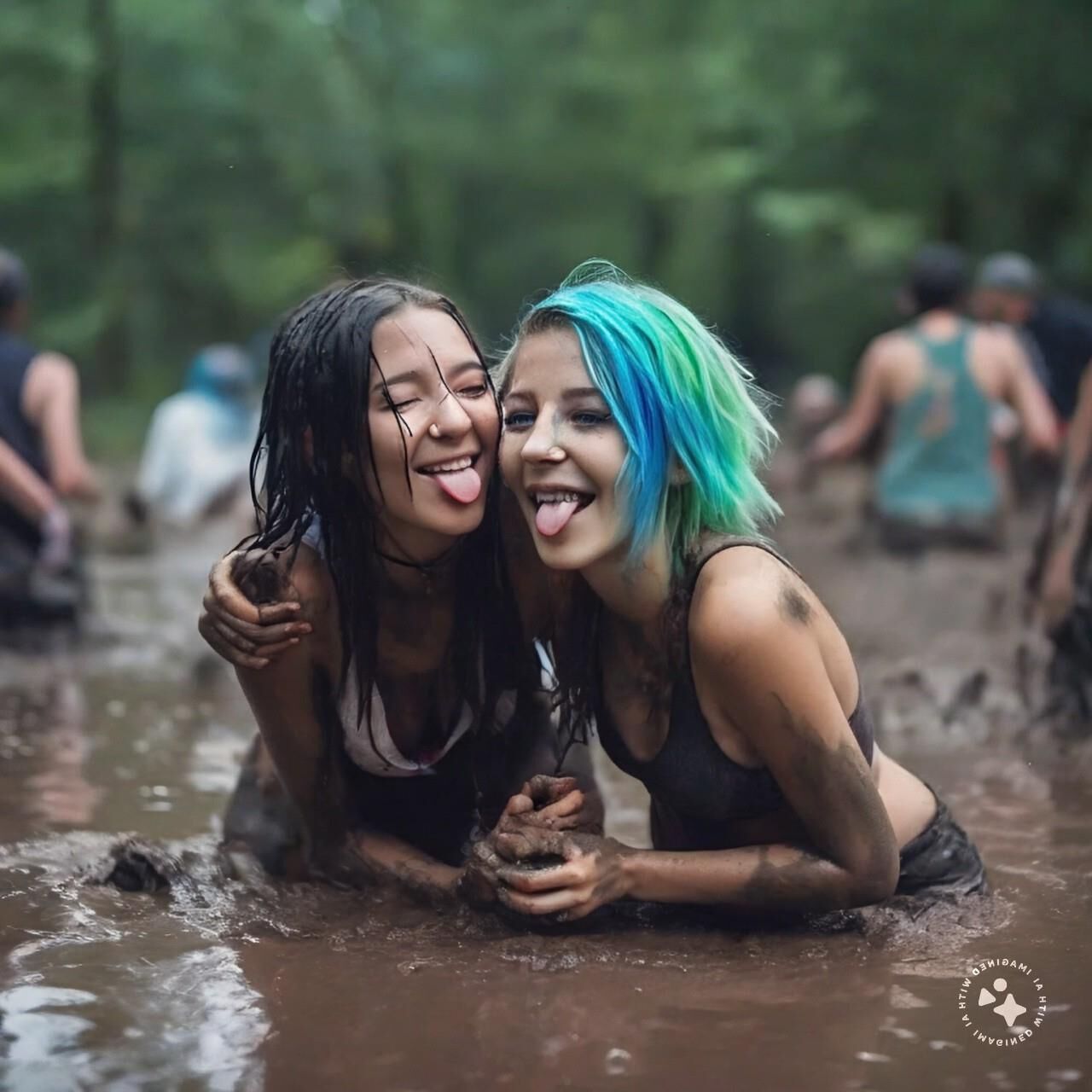 Heureux amis perdus dans le marais 2