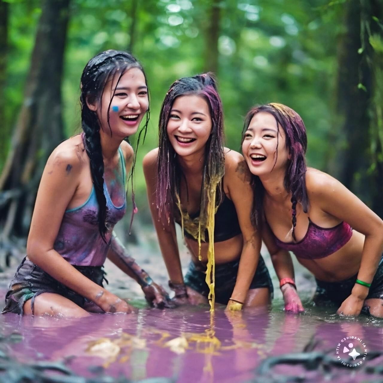 Heureux amis perdus dans le marais 2