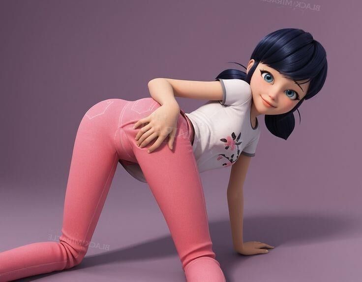 miraculous ladybug Marinette hentai 