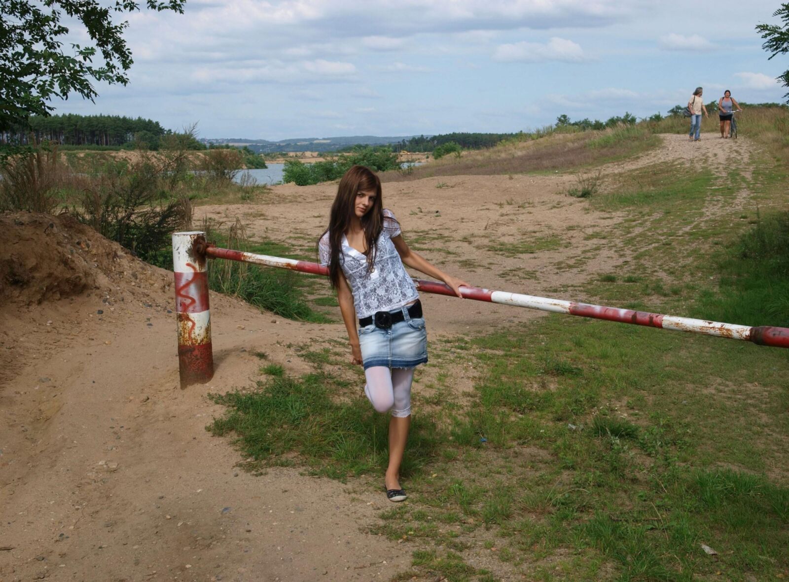 Adolescente em Baggersee