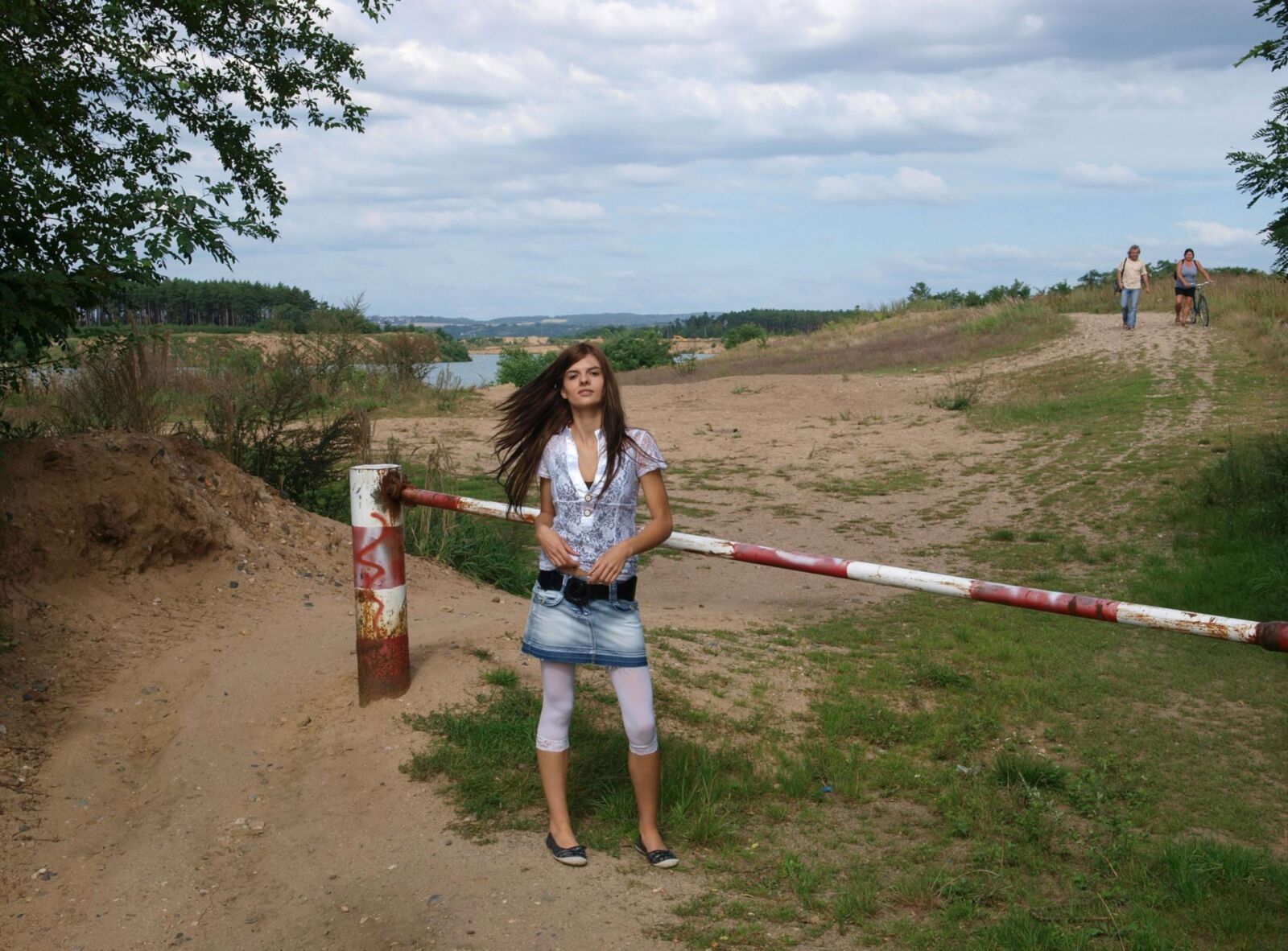 Adolescente em Baggersee