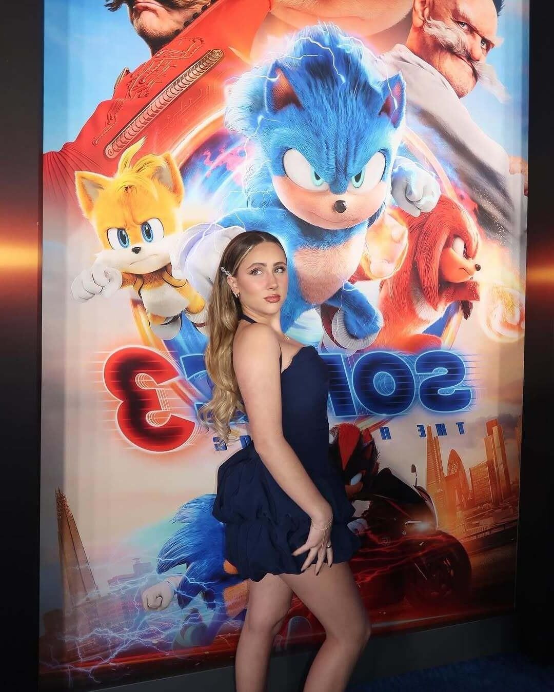 Ava Kolker L.A. première de Sonic The Hedgehog , //