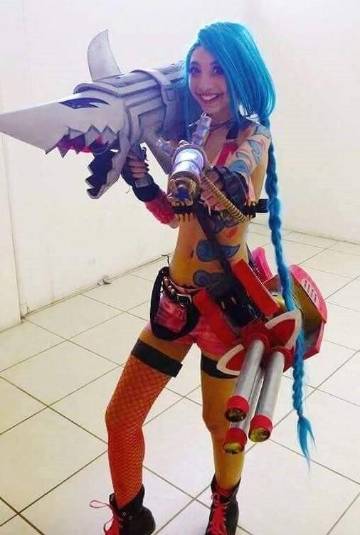 Mon cosplay Jinx