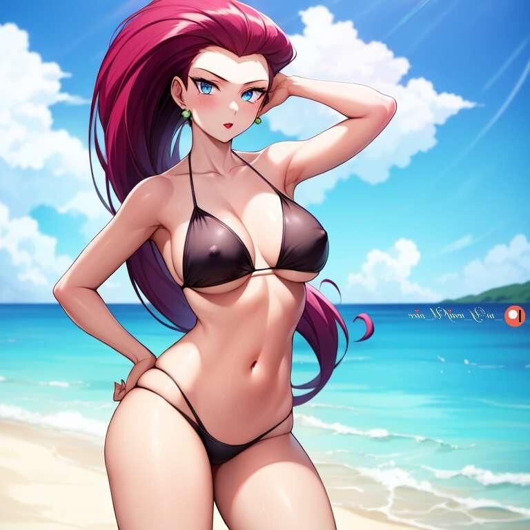 Pokemon Jessie Kunst nicht nackt aber sexy