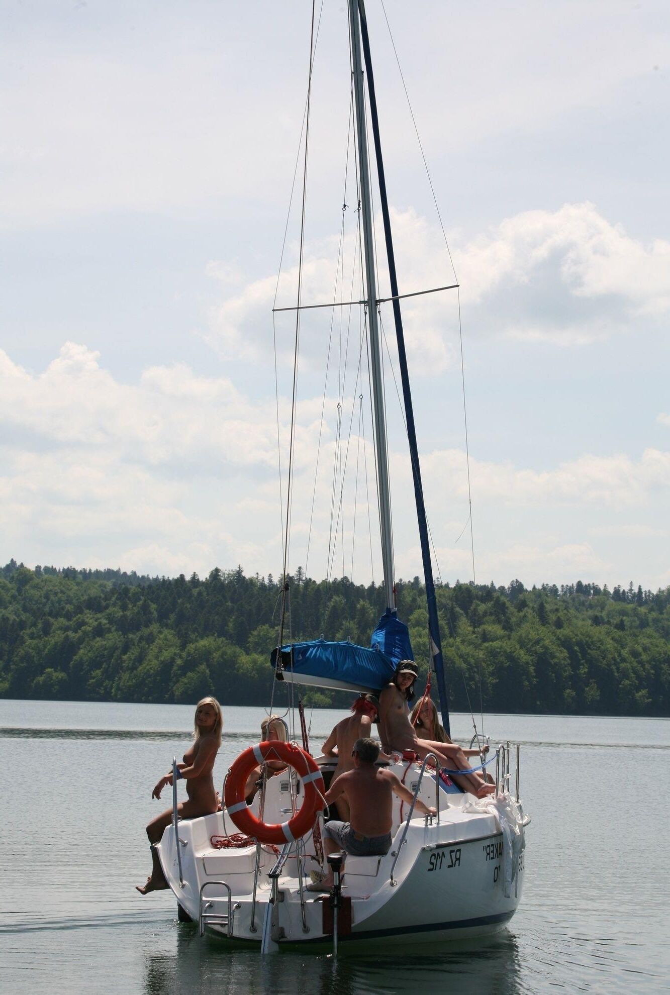 Polnische heiße Babes auf dem Seekreuzfahrt