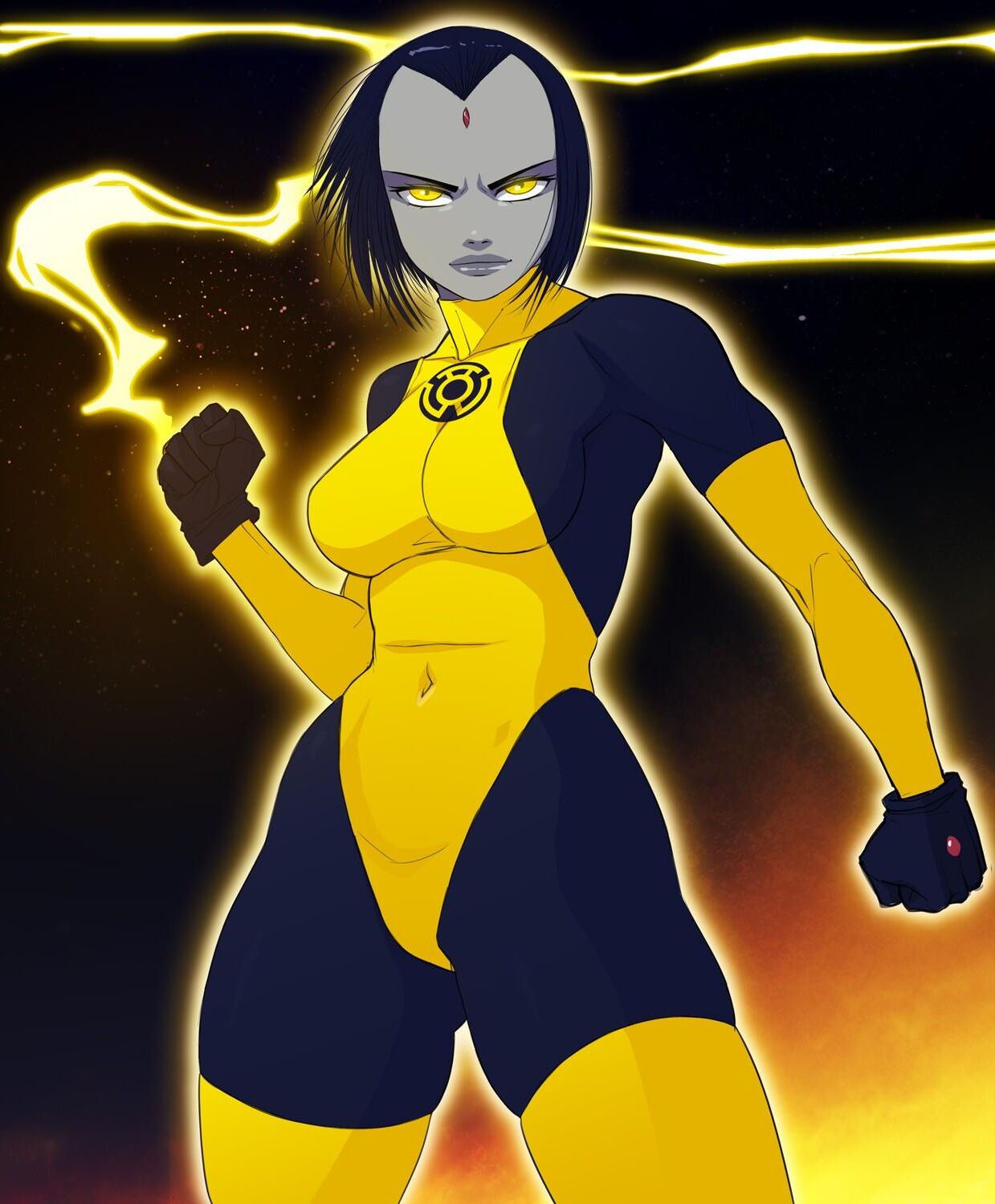 Künstler Exmile Raven (DC Teen Titans)