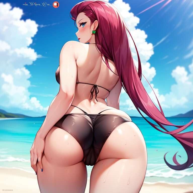 Pokemon Jessie Kunst nicht nackt aber sexy