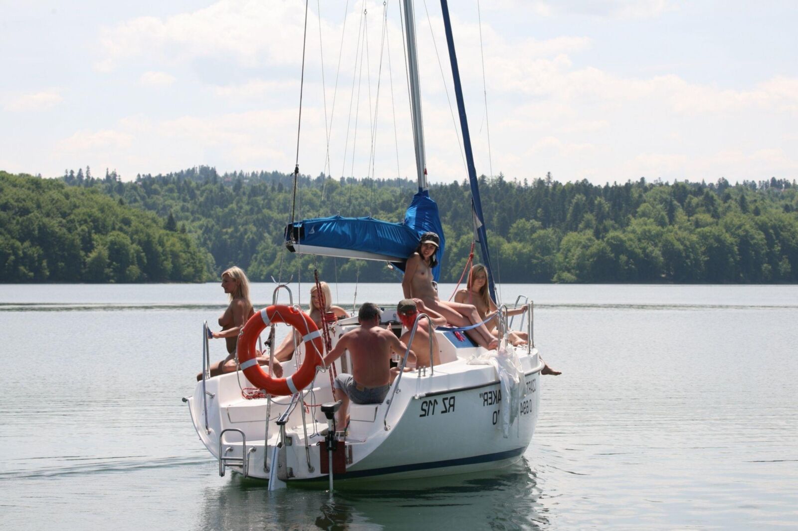 Polnische heiße Babes auf dem Seekreuzfahrt