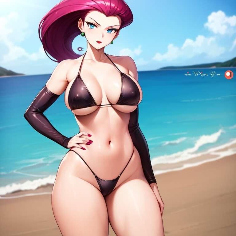 Pokemon Jessie Kunst nicht nackt aber sexy