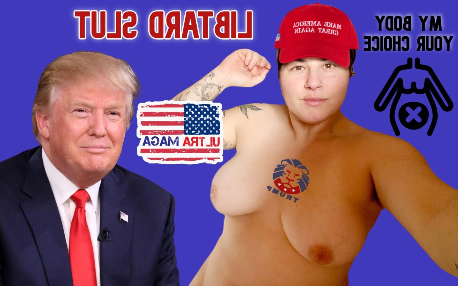 Libtard Sluts for MAGA Bulls