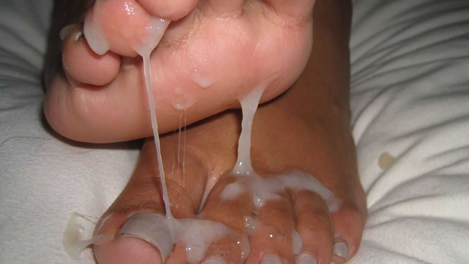 Cum belongs on cute feet 