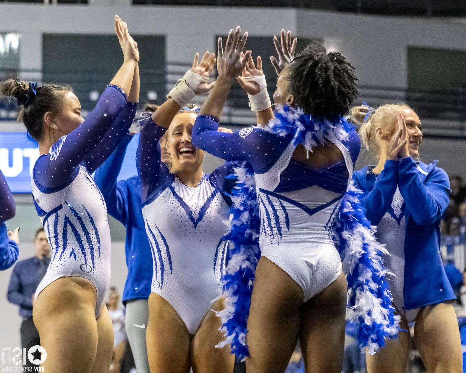 Very Hot College Gymnasts Part 