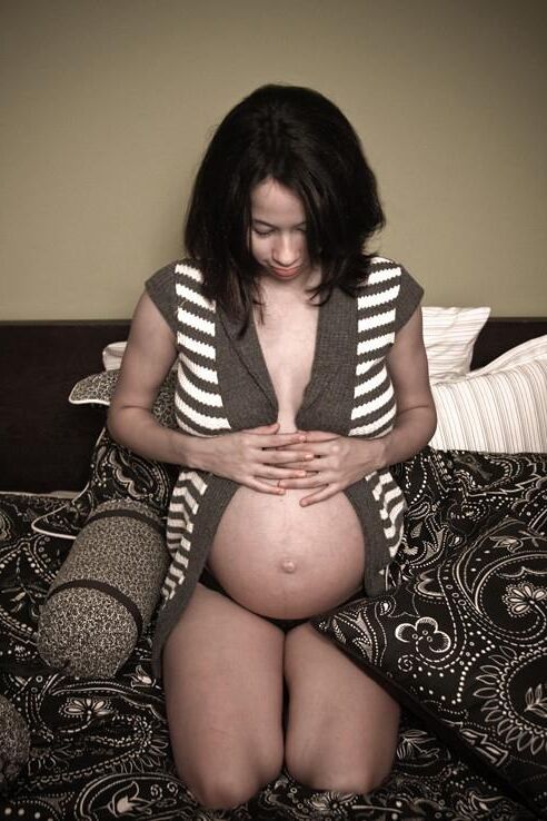 Pregnant teen