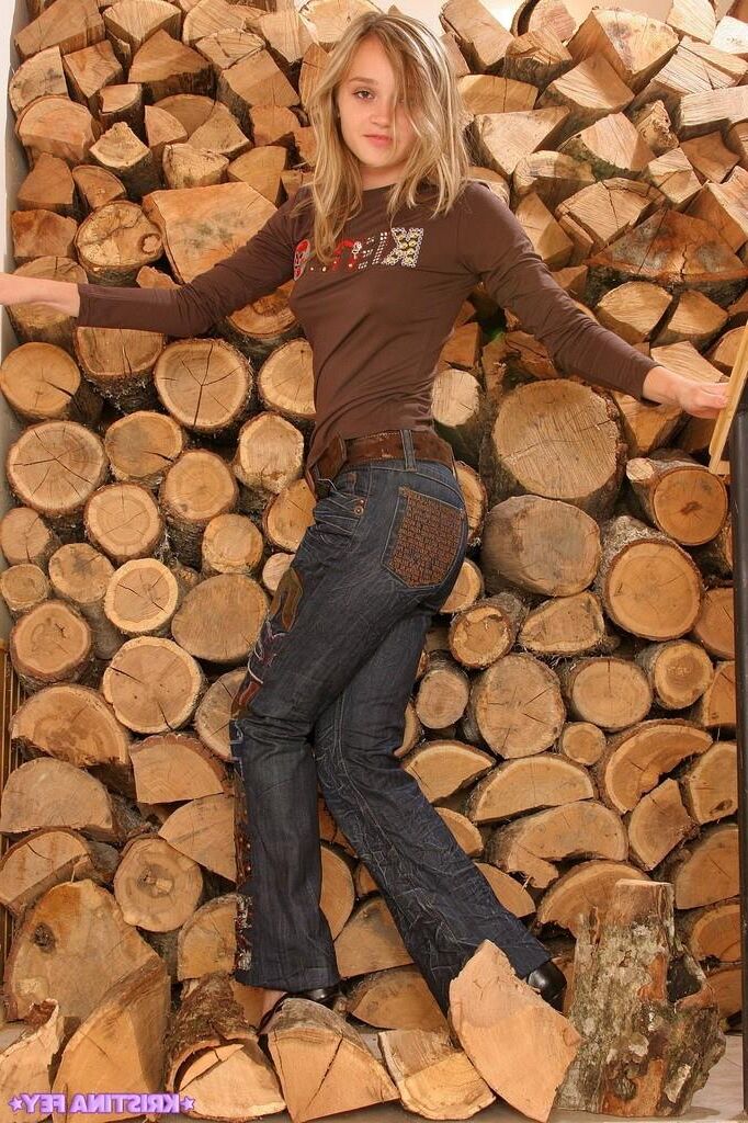 Kristina Fey lumberjack girl