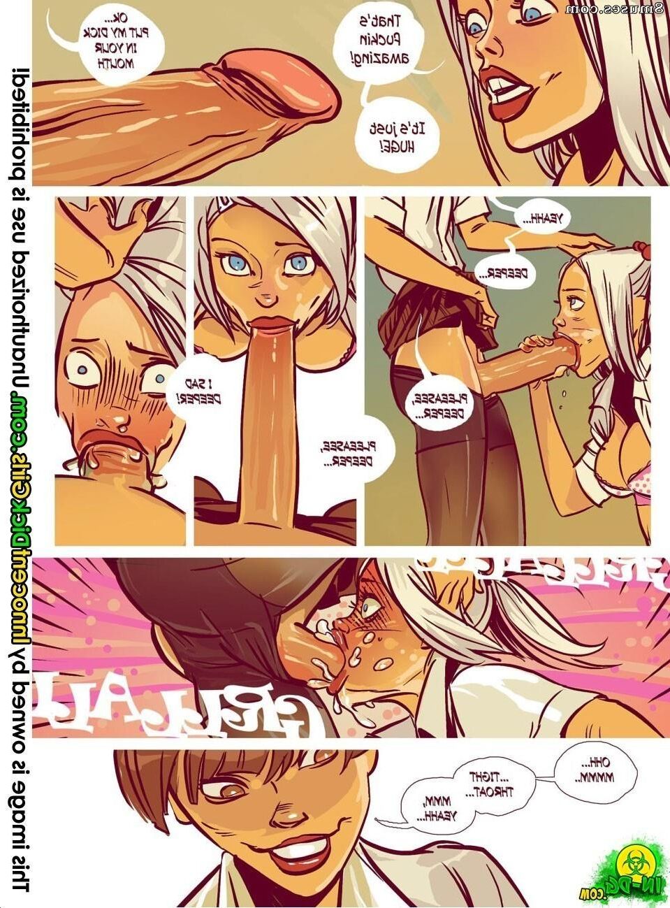 Comic pornô: Christine e Wikki