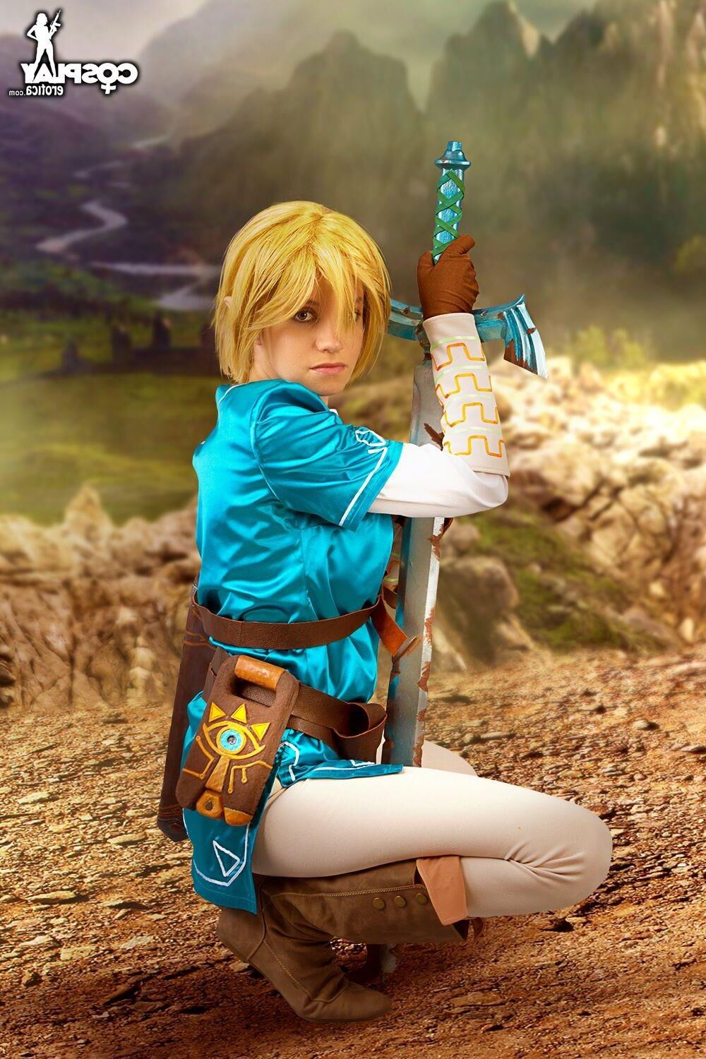 Cosplay Erotica Breast of the Wild (Zelda Link Nude Cosplay)