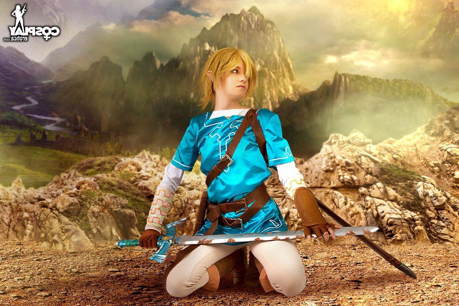 Cosplay Erotica Breast of the Wild (Zelda Link Nude Cosplay)