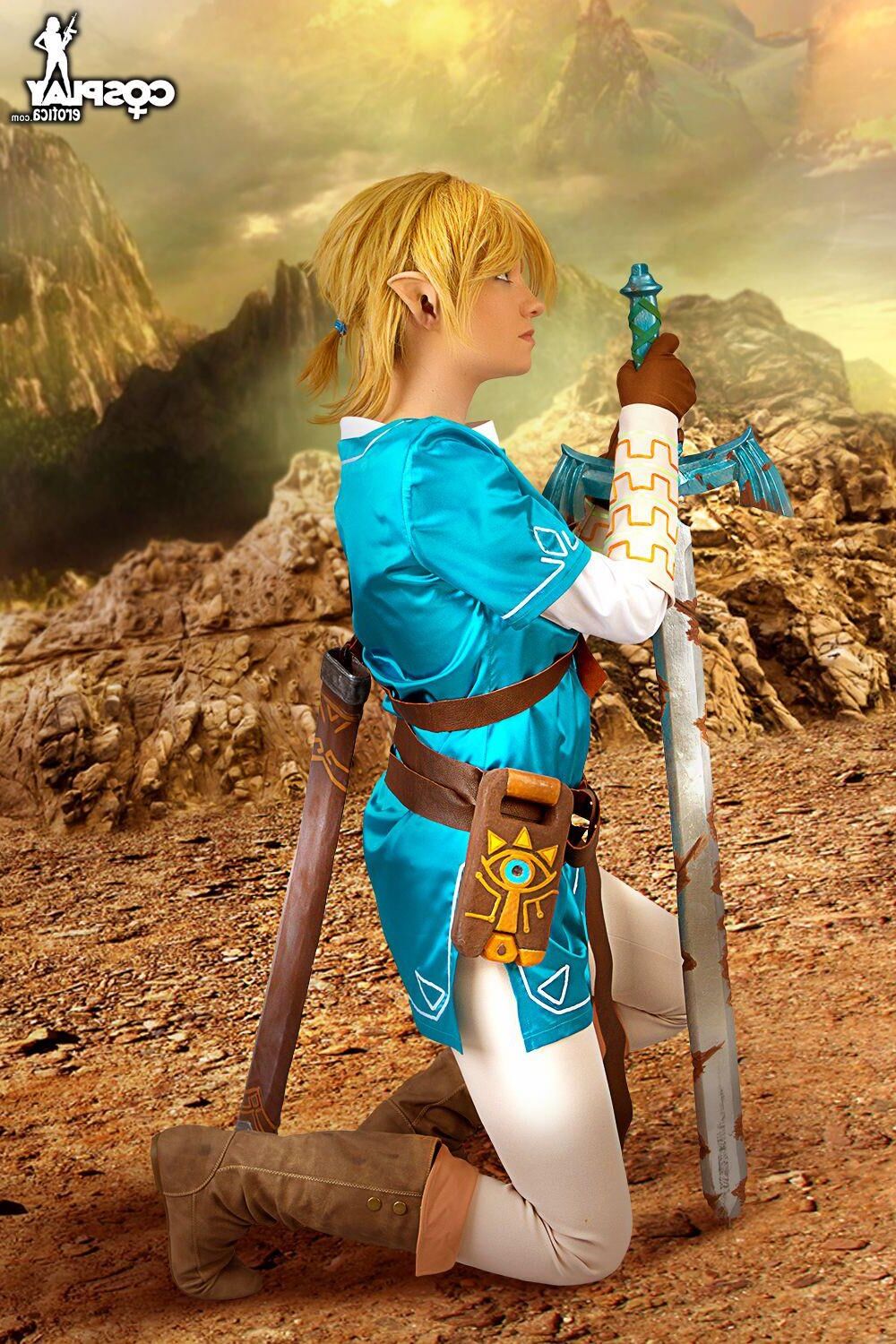 Cosplay Erotica Breast of the Wild (Zelda Link Nude Cosplay)